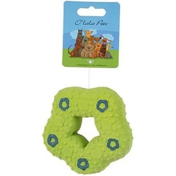 Olala Pets Pískací latexová pro psa donut 9 cm