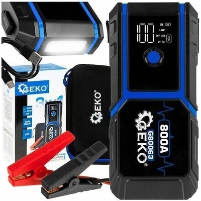 Startovací powerbanka / jump startér 10000 mAh, 800 A, 12 V GEKO