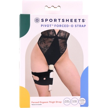 Sportsheets Pivot 2 in 1 Forced-O Strap Black