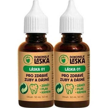 LÁSKA 01 Pro zdravé zuby a dásně psů 100 ml