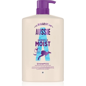 Aussie Miracle Moist хидратиращ шампоан за суха и увредена коса 1000ml
