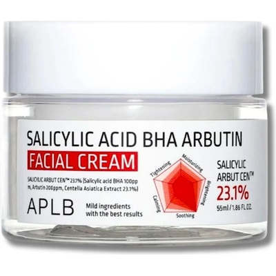 APLB - Salicylic Acid BHA Arbutin Facial Cream 55ml
