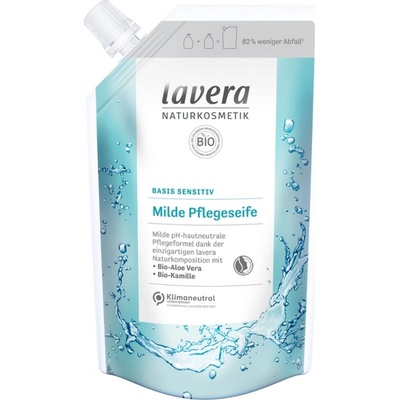 Lavera Ošetrujúce mydlo Basis Sensitiv náplň 500 ml