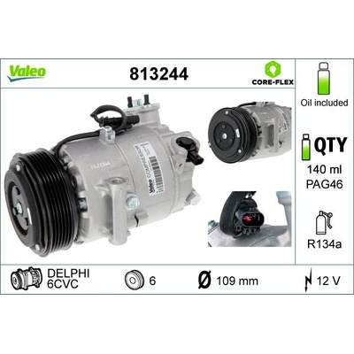Kompresor klimatizace VALEO 813244
