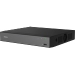IMOU 18-ch NVR, H. 265, Max 8MP/15 fps, 1x RJ45 10/100, 1x VGA, 1x HDMI, 2x USB, 1x SATA max 16TB, Built-in Mic and Speaker, ONVIF, Smart detectio (NVR-N118-8A0E-P)