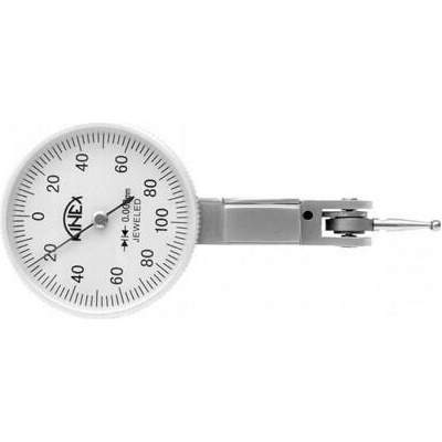 KINEX K-MET Úchylkoměr číselníkový páčkový ČSN EN ISO 46325 ČSN 25 1820 horizontální + - 0,2 mm 0,002 mm KI1156-02-102