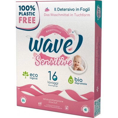 Wave Sensitive Prací proužky bez vůně na 16 PD