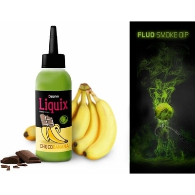Delphin Fluo Dip D Snax Liquix Čokoláda Banán 100 ml