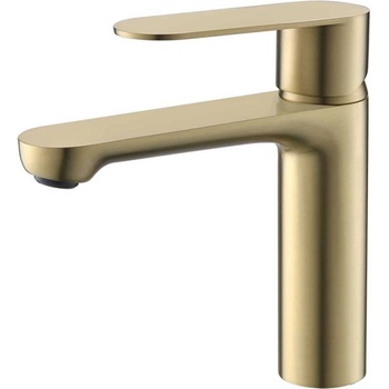 Inter Ceramic ТРЕНТО Смесител за умивалник brush gold (111320brushgold)