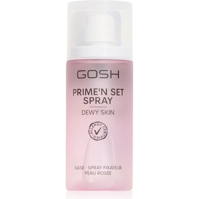 Gosh copenhagen Prime'n Set Dewy Skin озаряващ фиксиращ спрей за лице 50ml