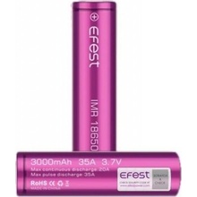 EFest Baterie IMR 18650 HD 35A s plochým polem 3000mAh