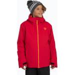 Rossignol Детско скиорско яке Rossignol Strawpile Jr ruby red