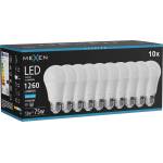 Mexen Nova 10x LED крушка E27, A60, 12W, Студена - 6500K, 1260 lm - L100-E27-1265-01x10 (L100-E27-1265-01x10)