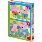 Dino - Puzzle Peppa Pig: Home - 40 - 99 piese