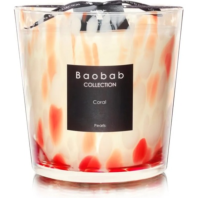 Baobab Collection Pearls Coral ароматна свещ 8 см