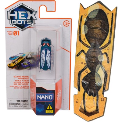 Hex Bots Nano miniatúrny robotický chrobáčik
