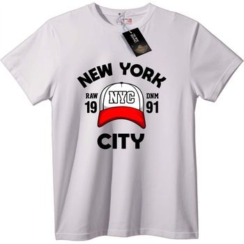 NOONEBRAND Тениска NYC Шапка Дизайн Черна - S, Black