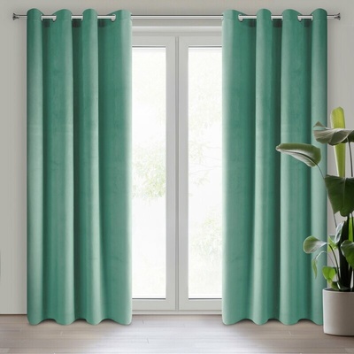 Takoy Hotový záves z matného velúru s gramážou 215 g/m² 140 x 250 cm-HF-355019 | 140 x 250 cm
