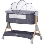 Chipolino Бебешка сгъваема кошара Chipolino - Sleep'n Fold, тъмносиво (KOSSF0261CH) - baby
