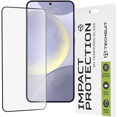 Techsuit Протектор за Samsung Galaxy S24 Plus - 111D Full Cover / Full Glue Glass - черен