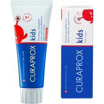Curaprox Kids dětská zubní pasta od 2 let jahoda 60 ml