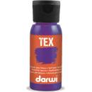Darwi TEX Farba na textil 100050900 fialová 50 ml