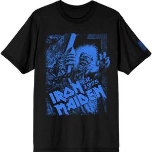 Iron Maiden Est. 1975 No Prayer Grave Blue Black S Риза (IMTEE207MB01)