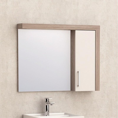 Inter Ceramic Огледален PVC шкаф ICMC 7513-60, Inter Ceramic, 60x13x75см (7513-60)