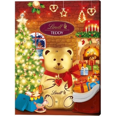 Lindt Teddy mléčná čokoláda, bílá a mléčná čokoláda s různými náplněmi 170g