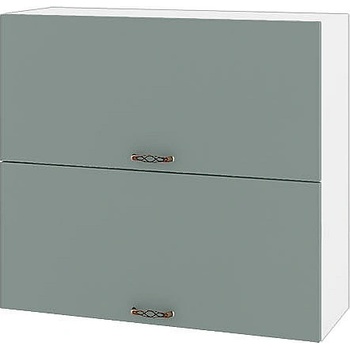 ИРИМ Горен кухненски шкаф Сити БФ-Олив мат-11-12 80 см