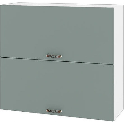 ИРИМ Горен кухненски шкаф Сити БФ-Олив мат-11-12 80 см