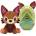 Felyx Toys Плюшена играчка Pup a Dorables - Кученце в къщичка, тъмнокафяво (2412002)