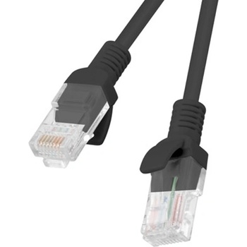 Lanberg Пач кабел Lanberg PCU6-10CC-0200-BK, U/UTP, cat. 6, 2м, черен
