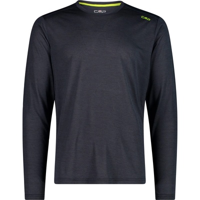 CMP Мъжка спортна тениска CMP Jacquard L/S T-Shirt Sport shirt - Antracite - размер 56 (EU) (216-5628-0216)