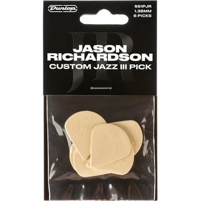 Dunlop Jason Richardson Custom Jazz III 6 pack Перце за китара