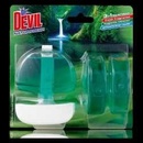 Dezinfekčné prostriedky na WC Dr. Devil 3v1 WC tekutý záves Natur Fresh 3 x 55 ml