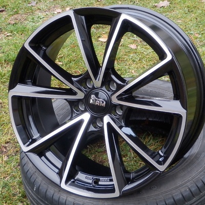MAM A5 8x18 5x112 ET35 black polished | Zboží Auto