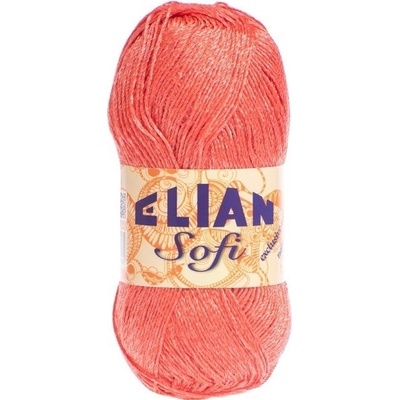 VSV Pletací příze Elian Sofi 991 - červená