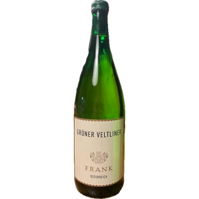 Weingut FRANK Veltínské zelené Grüner Veltliner 1,2 g/l suché bílé 2023 11,5%1 l (holá láhev)