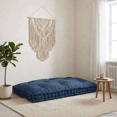 vidaXL Кушон за палетен диван Индийски 120 x 80 x 12 cm Текстил (4019097)