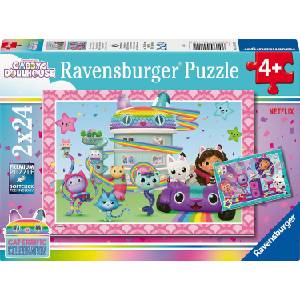 Ravensburger Пъзел Ravensburger от 2 x 24 части - Къщичката за кукли на Габи (12004112) - ozone