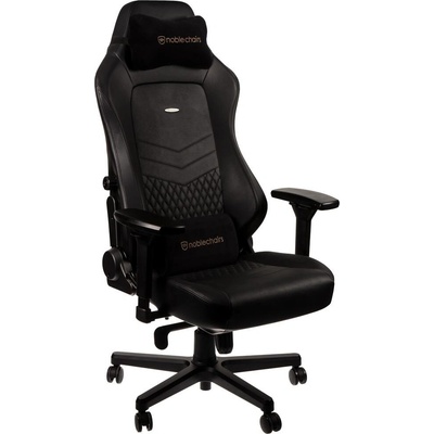 Noblechairs HERO Genuine leather, čierna/čierna