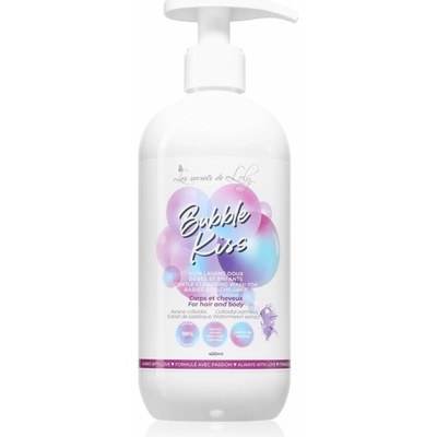 Les Secrets De Loly Bubble Kiss umývací gél na telo a vlasy pre deti 400 ml