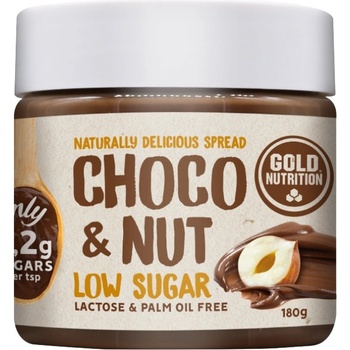 Gold Nutrition Choco Nut | Low Sugar Spread [180 грама] Шоколад с лешник