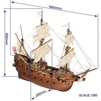 Occre Сан Мартин 1: 90 комплект