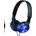Sony MDR-ZX310AP with microphone blue (MDRZX310APL.CE7)