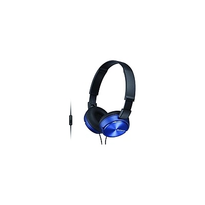 Sony MDR-ZX310AP with microphone blue (MDRZX310APL.CE7)