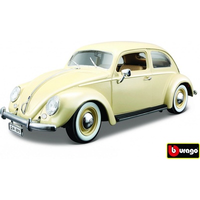 Bburago Volkswagen Beetle 1955 Beige 1:18