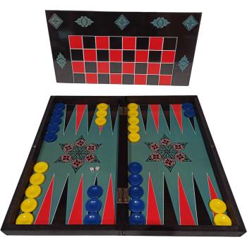 Image 1 of Mega H. T Комплект дървена табла - МАНДАЛА (45 x 24 cm)