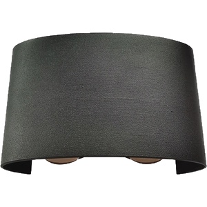 ELMARK Led АПЛИК 4x1w 4000k ip54 ЧЕРЕН (969ledw0440/bl)